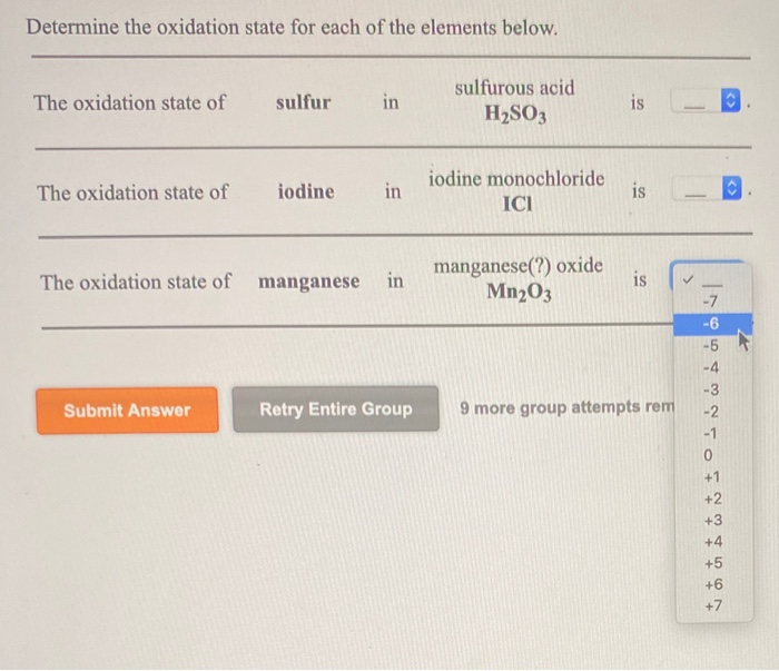 Solved Use The Rules In Order To Assign Oxidation Numbers Chegg