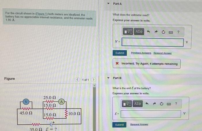 Solved For The Circuit Shown In Figure 1 Both Meters Are Chegg