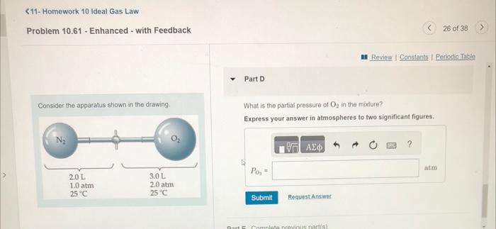 Solved Problem 10 61 Enhanced With Feedback Part D Chegg