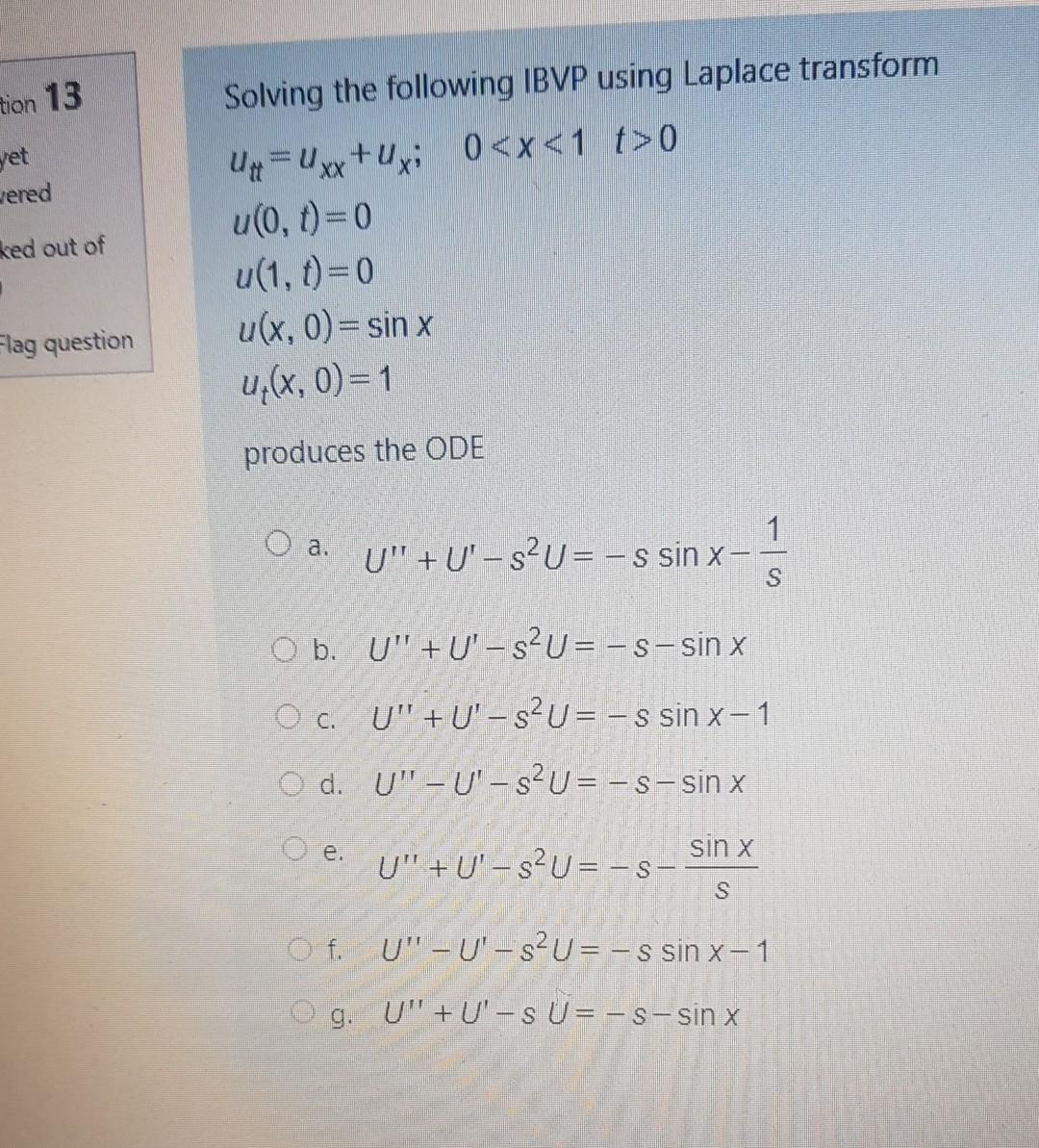 Solved Tion 13 Yet Vered Ked Out Of Solving The Following Chegg