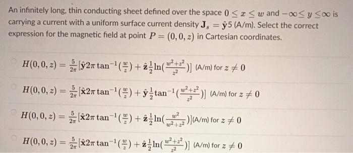 Solved Two Infinitely Long Parallel Wires Are Carrying 11 A Chegg