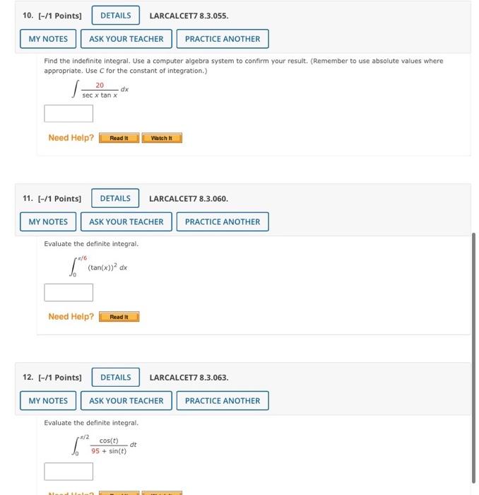 Solved Find The Indefinite Integral Use A Computer Aigebra Chegg