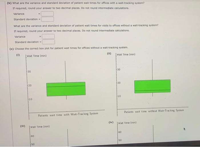 Solved Suppose That The Average Waiting Time For A Patient Chegg