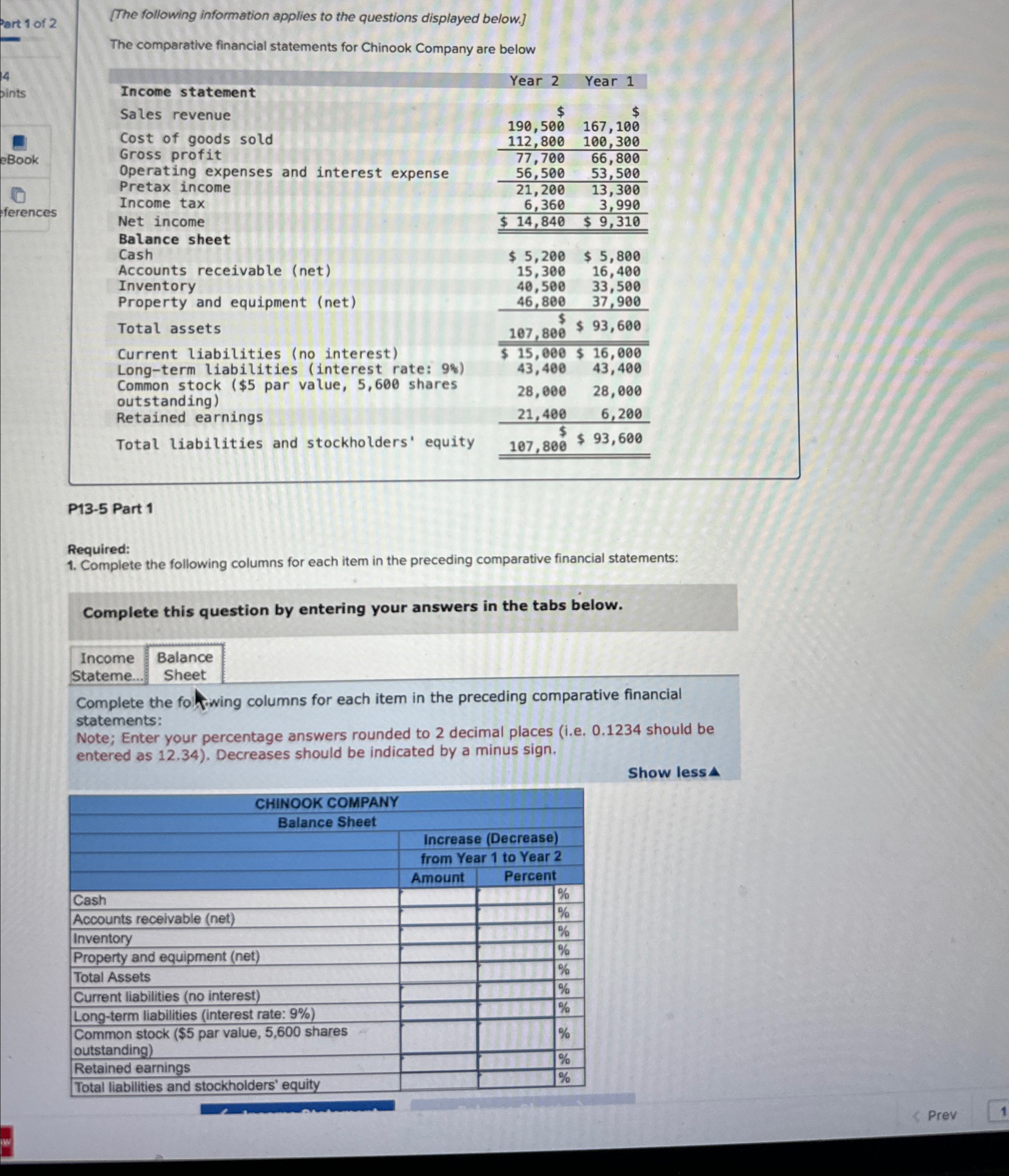 Solved The Following Information Applies To The Questions Chegg