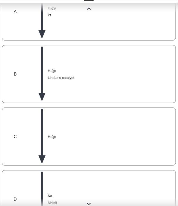 Solved Choose The Best Reagents To Complete The Reaction Chegg