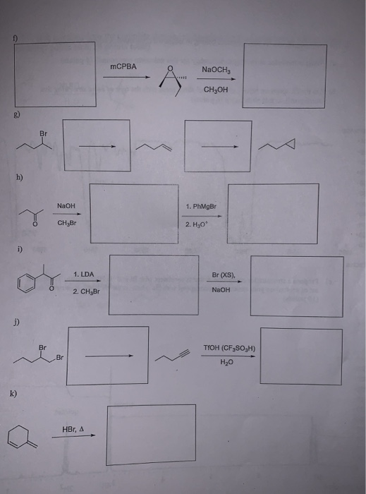 Solved Mcpba Naoche Ch Oh Naoh Phimgbr Ch Br H O Chegg