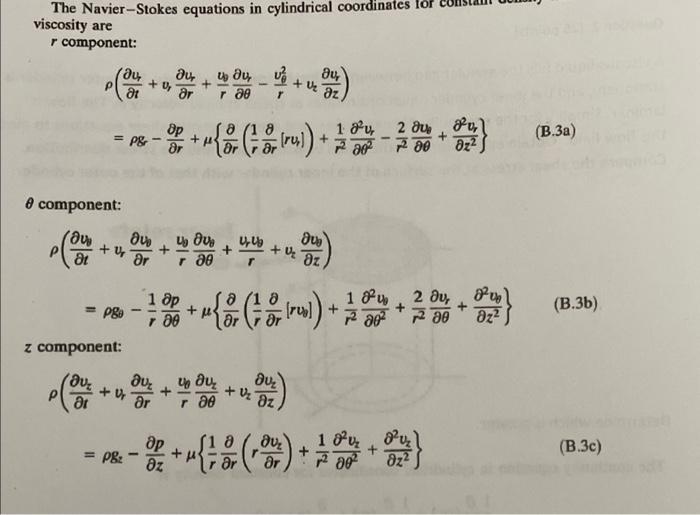 Solved A Viscous Liquid Fills The Annular Gap Between Chegg