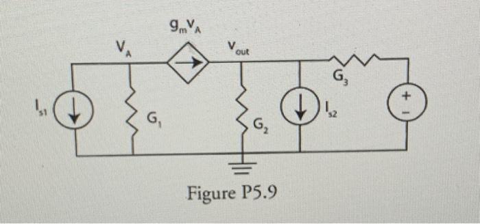 Solved Ort For The Circuit Of Figure P Express Vas A Chegg