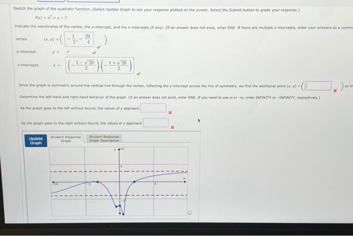 Solved Sketch The Graph Of The Quadratic Function Select Chegg