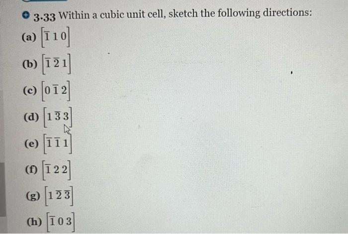 Solved Within A Cubic Unit Cell Sketch The Following Chegg