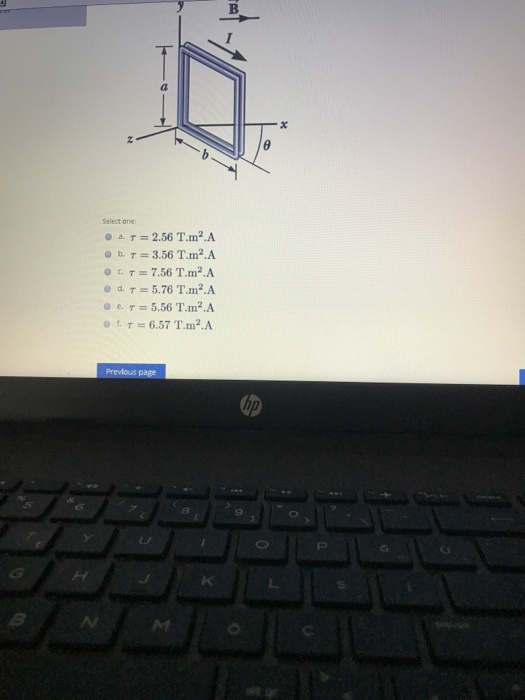 Solved A Rectangular Coil Consists Of N Closely Chegg