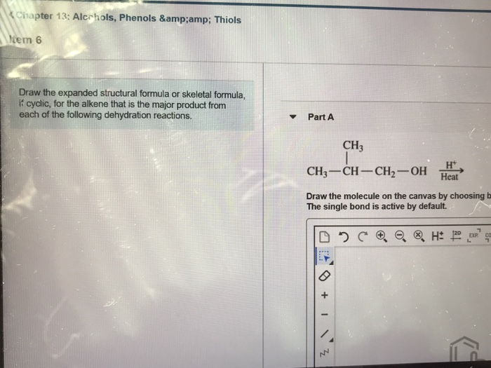 Solved Help Draw The Expanded Structural Formula Or Chegg