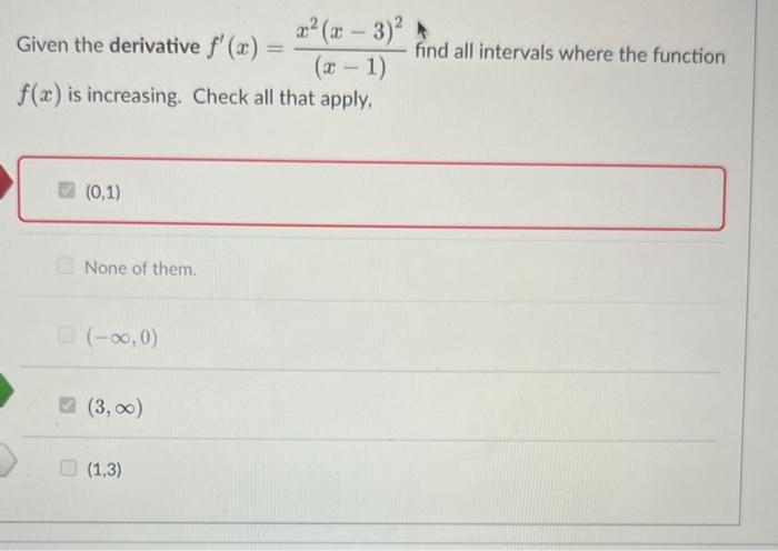 Solved Given The Derivative F X X1 X2 X3 2 Find All Chegg