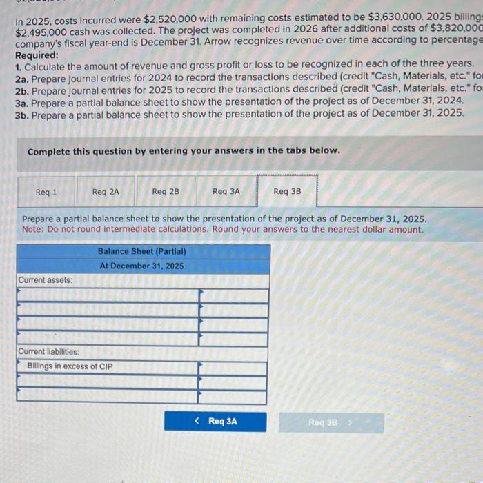 Solved On February Arrow Construction Company Chegg