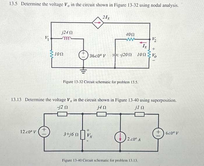 Solved Determine The Voltage Vo In The Circuit Shown In Chegg