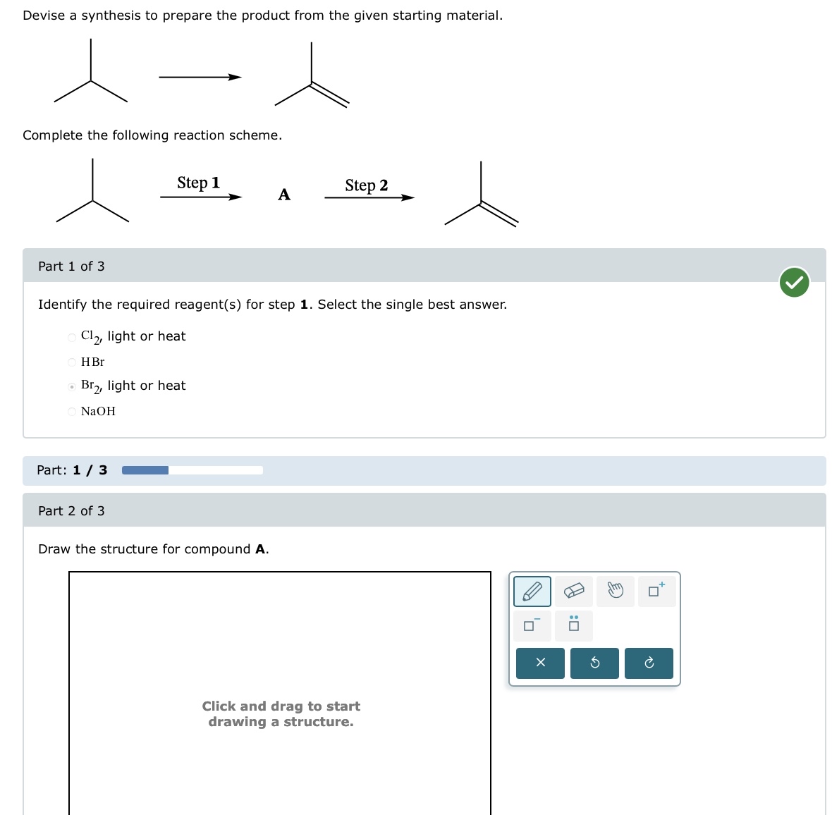 Solved Devise A Synthesis To Prepare The Product From The Chegg