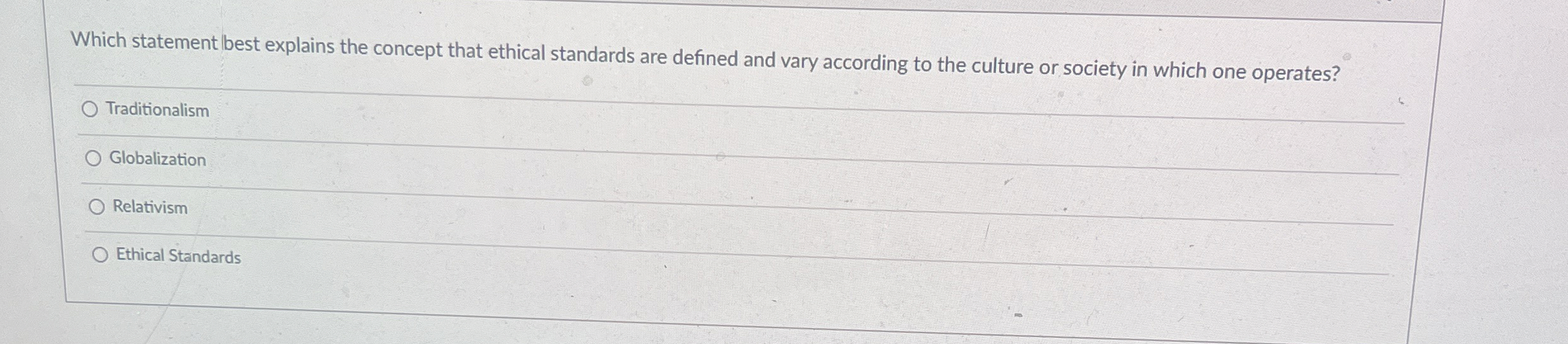 Solved Which Statement Best Explains The Concept That Chegg