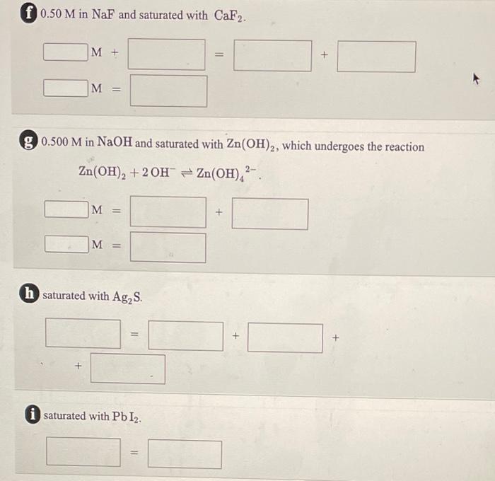 Solved Write The Mass Balance Expressions For A Solution Chegg