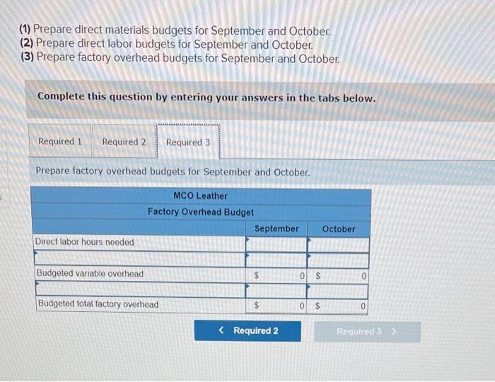 Solved Exercise Algo Manufacturing Direct Chegg