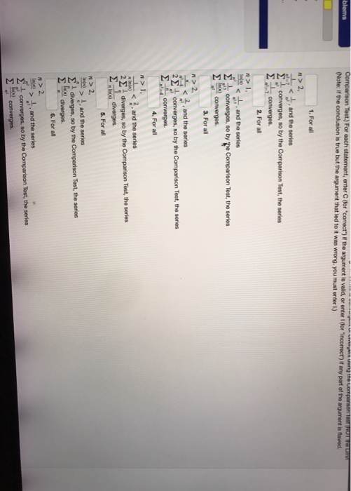 Solved Blems V Ng The Comparison Les OTT Comparison Test Chegg