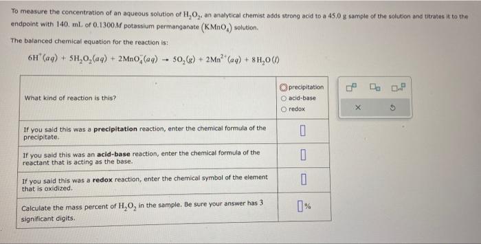 Solved To Measure The Concentration Of An Aqueous Solution Chegg