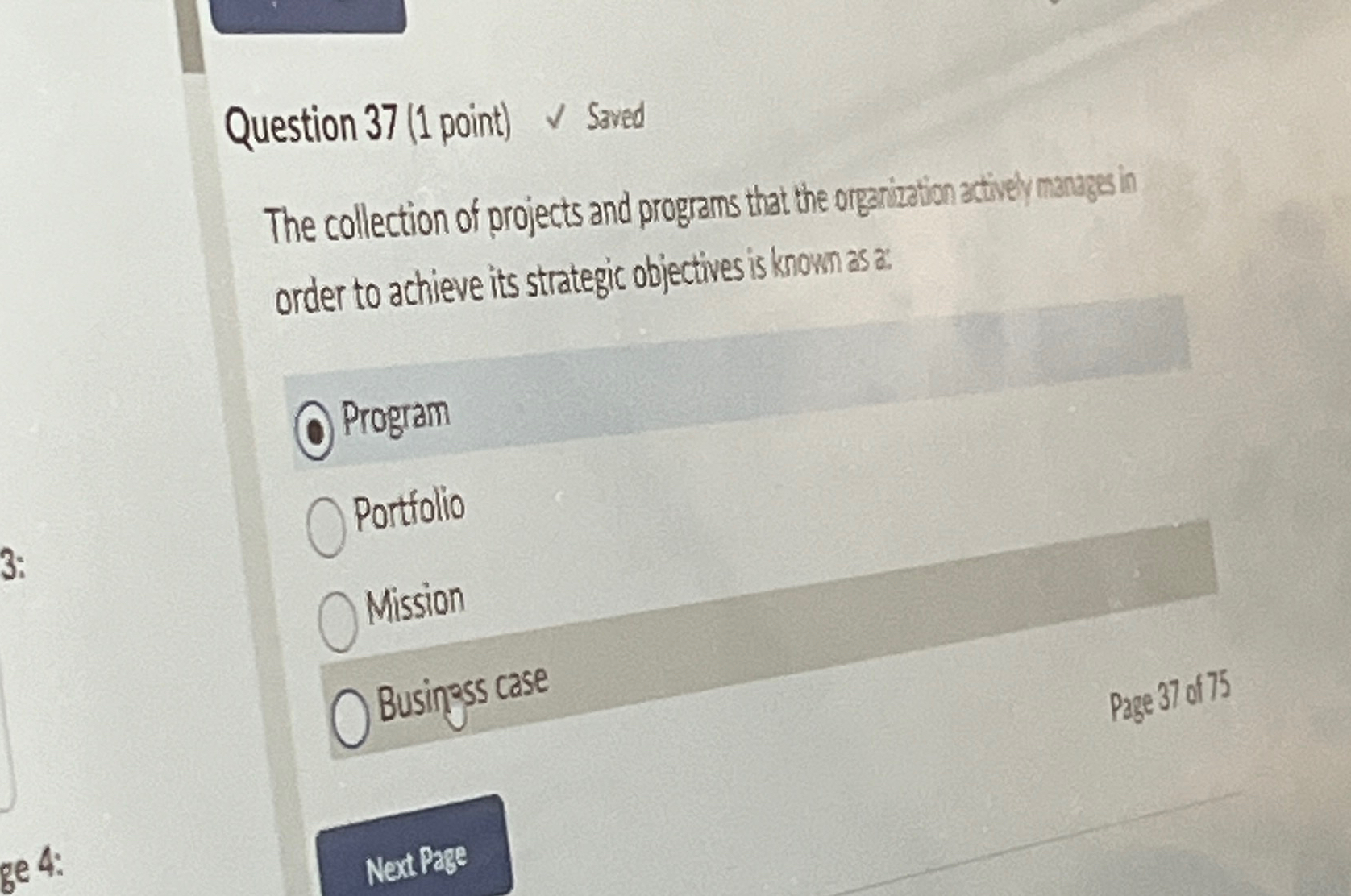 Solved Question 37 1 Point SavedThe Collection Of Chegg