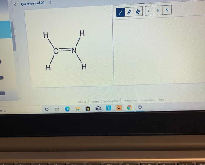 Solved Question Of Draw An Alternative Lewis Chegg