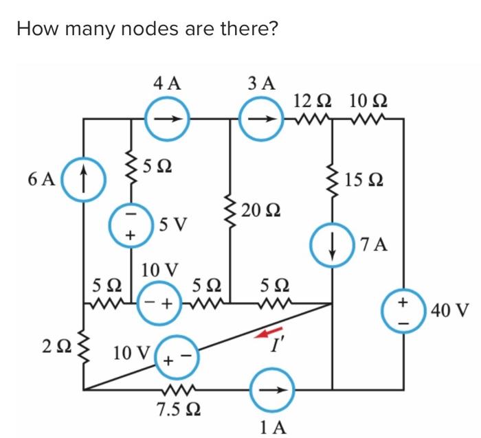 Solved How Many Nodes Are There Chegg