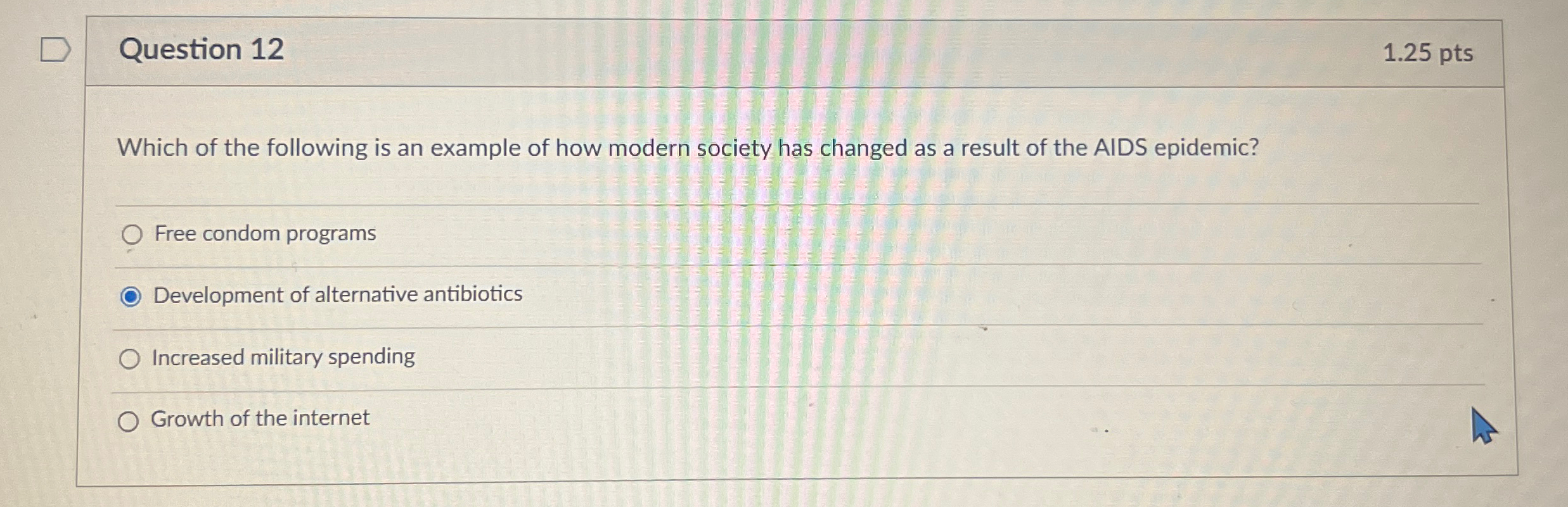 Solved Question 121 25 PtsWhich Of The Following Is An Chegg