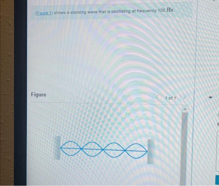 Figure Shows A Standing Wave That Is Oscillating Chegg