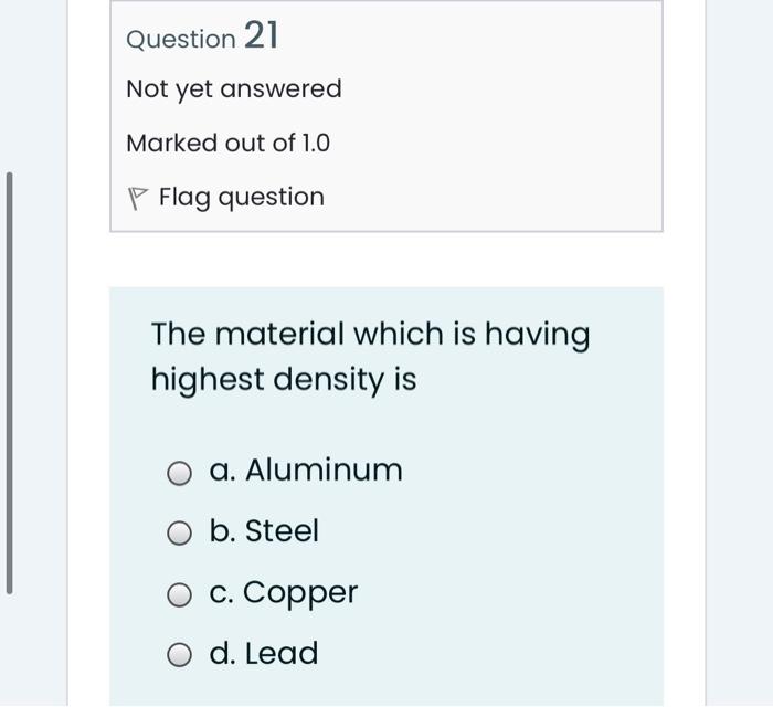 Solved Question Not Yet Answered Marked Out Of P Flag Chegg