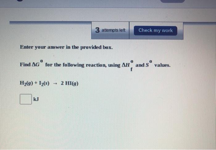 Solved Attempts Lett Check My Work Enter Your Answer In Chegg