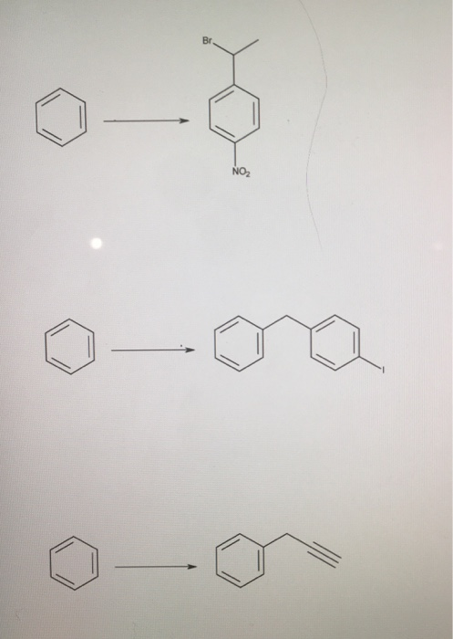 Solved Starting With Benzene Propose Synthesis To Carry Out Chegg