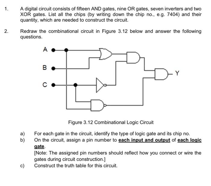 Solved 1 A Digital Circuit Consists Of Fifteen AND Gates Chegg