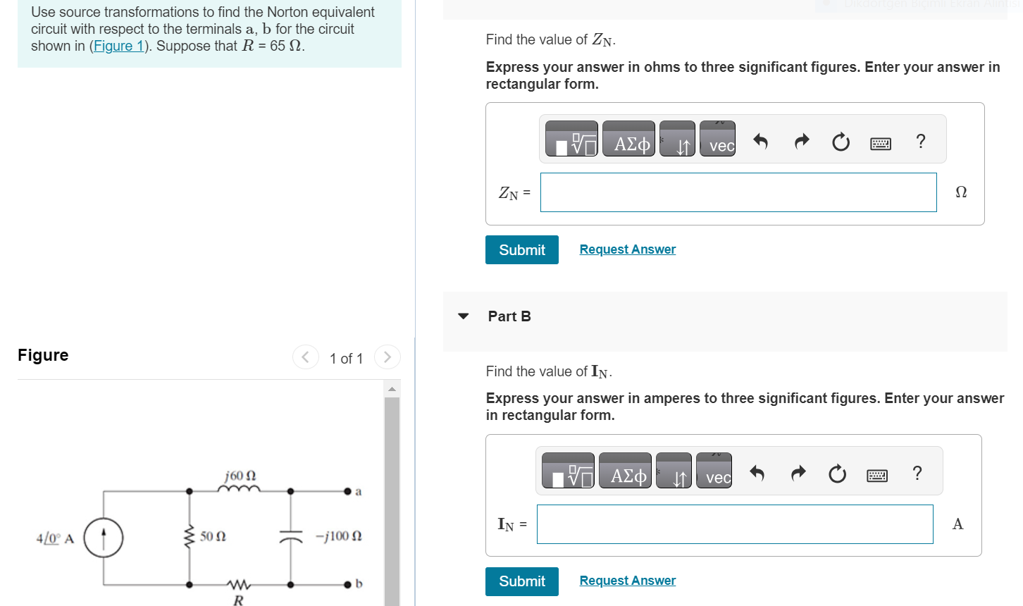 Solved Use Source Transformations To Find The Norton Chegg