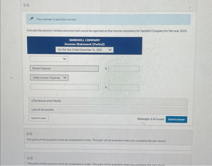 Solved Current Attempt In Progress Sandhill Company Received Chegg