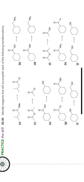 Solved PRACTICE The Skill 20 30 Identify Reagents That Will Chegg