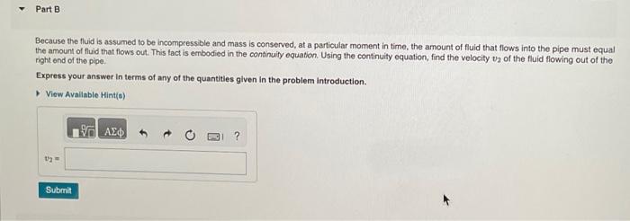 Solved Learning Goal To Understand The Continuity Equation Chegg