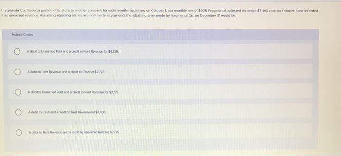 Solved Fill In The Blanks In The Following Separate Income Chegg