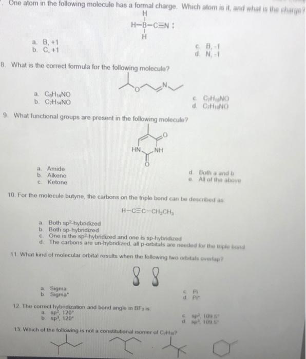 Solved Which Of The Following Choices Represent S A Pair Chegg