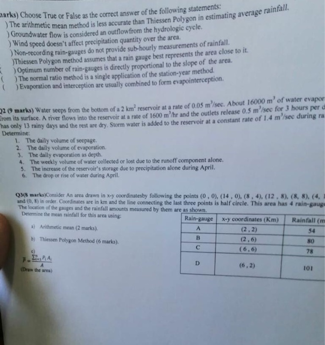 Solved The Arithmetic Mean Method Is Less Accurate Than Chegg