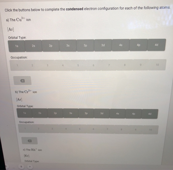 Solved Click The Buttons Below To Complete The Condensed Chegg