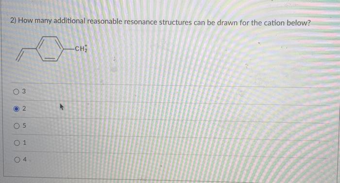 Solved How Many Additional Reasonable Resonance Chegg