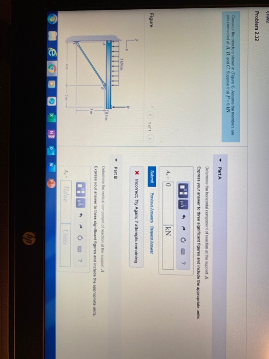 Solved Problem 2 32 Consider The Structure Shown In Figure Chegg