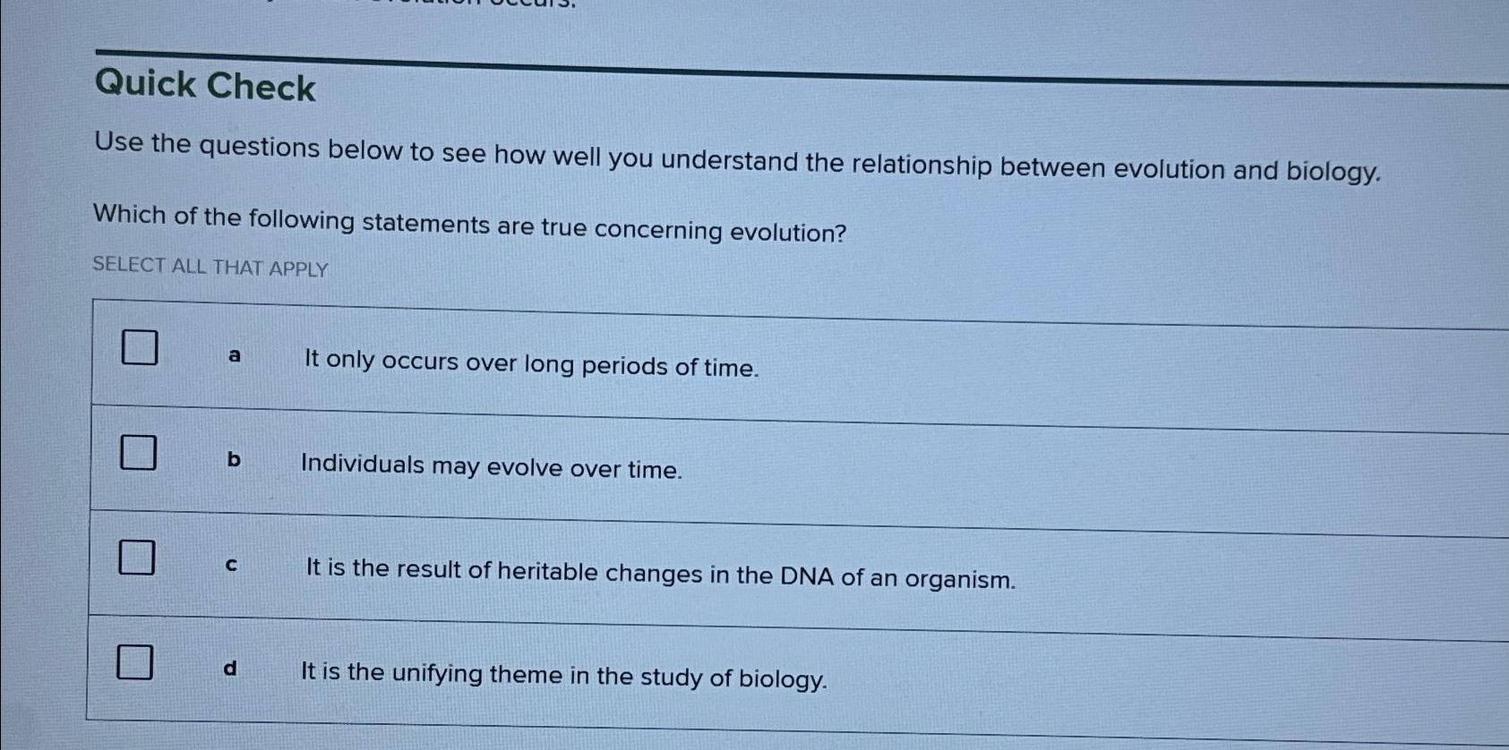 Solved Quick Checkuse The Questions Below To See How Well Chegg