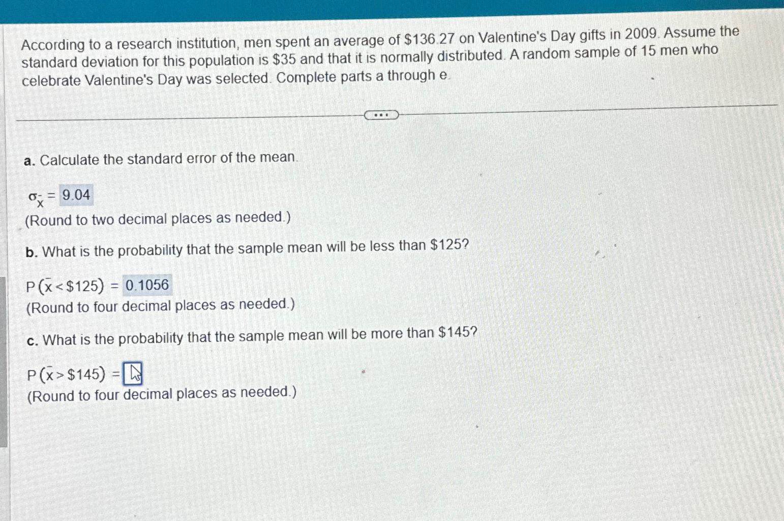 Solved According To A Research Institution Men Spent An Chegg