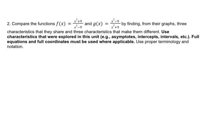 Solved Unit 1 Part 2 Advanced Polynomial Rational Chegg