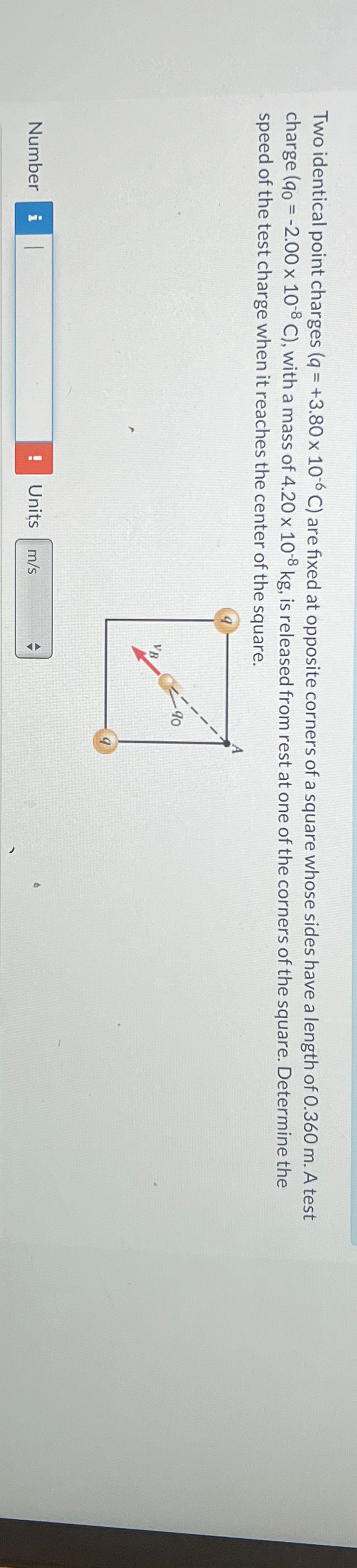 Two Identical Point Charges Chegg