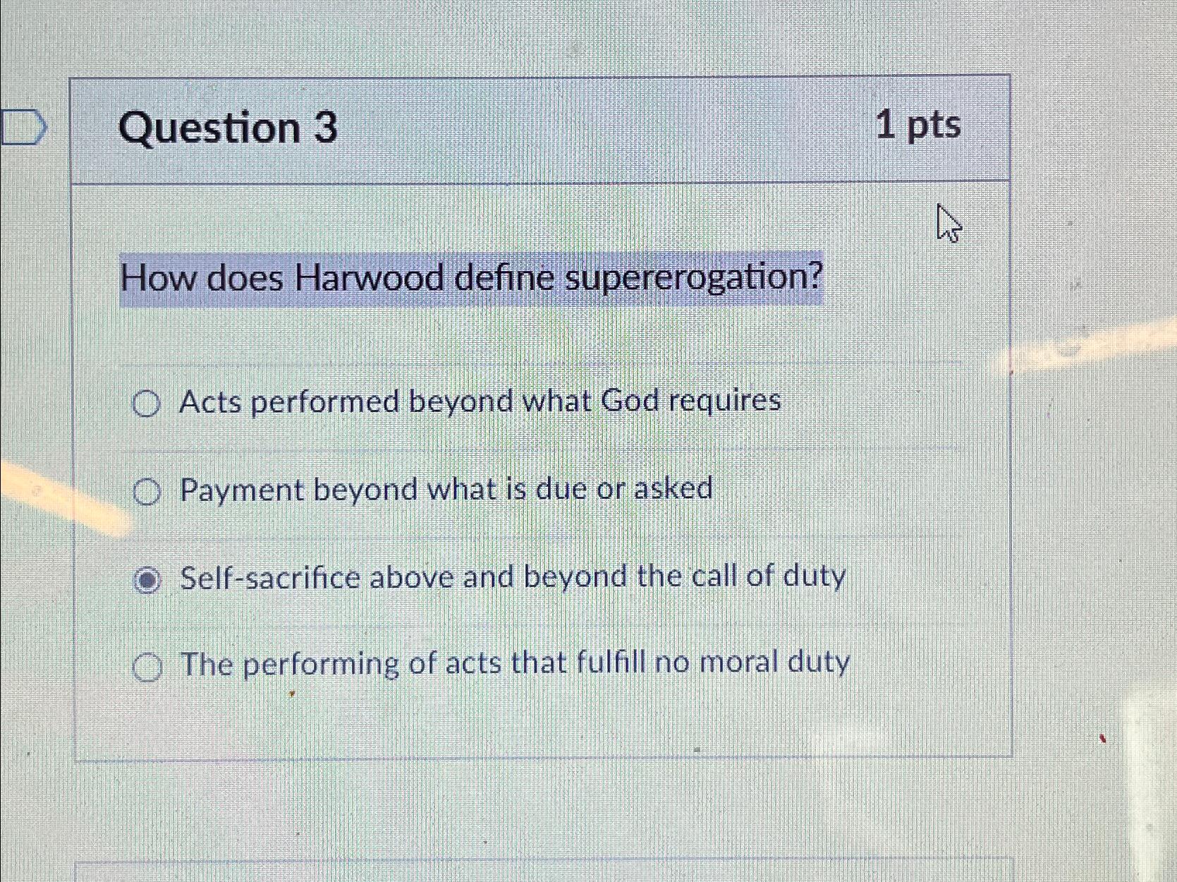 Solved Question Ptshow Does Harwood Define Chegg