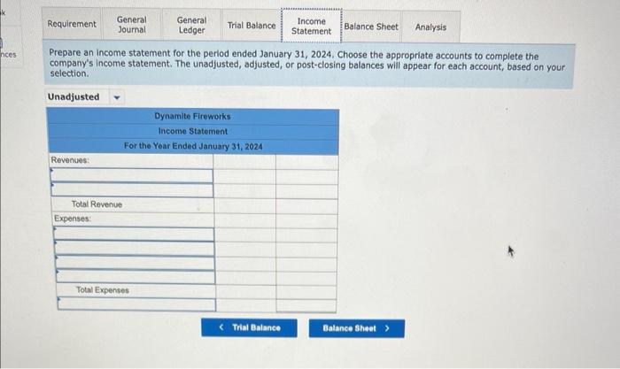 Solved Gl Algo Complete The Accounting Cycle Lo Chegg